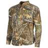 Blocker Outdoors Men's Realtree Edge Fused Cotton Ripstop Long Sleeve Hunting Shirt
