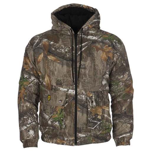 Blocker Outdoors Men’s Realtree Edge Shield Series Commander Hunting Jacket – Realtree Edge L