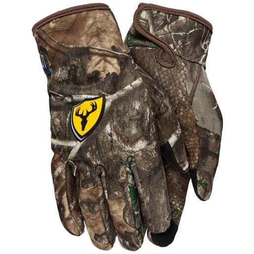 Blocker Outdoors Men’s Realtree Edge Shield Series S3 Fleece Hunting Gloves – Realtree Edge S
