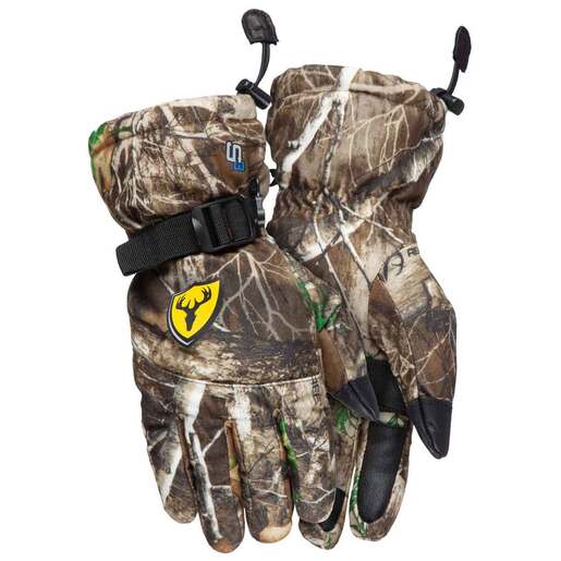 Blocker Outdoors Men’s Realtree Edge Shield Series S3 RainBlocker Insulated Hunting Gloves – Realtree Edge S
