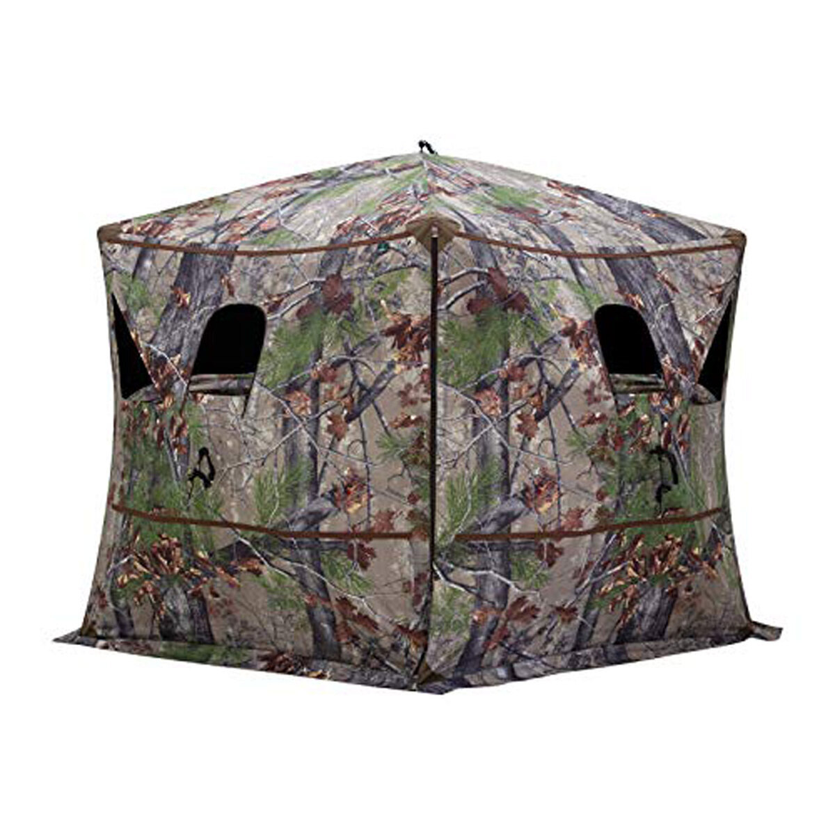 Barronett Blinds Blockout 5 4- Person Ground Blind - Bloodtrail Backwoods Camo Barronett Blinds Blockout 5 4- Person Ground Blind - Bloodtrail Backwoods Camo