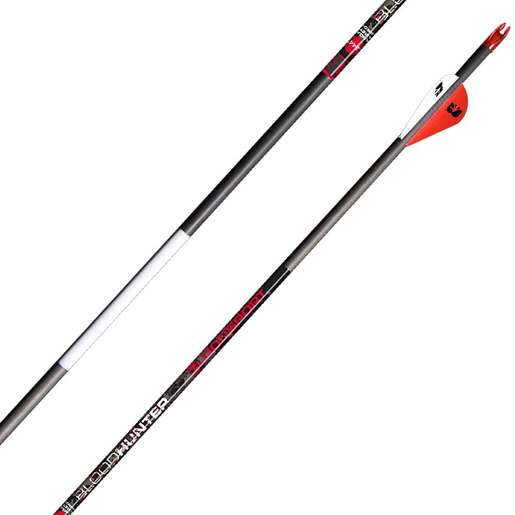 Bloodsport Bloodhunter 300 Spine Carbon Arrows – 6 Pack – Gray