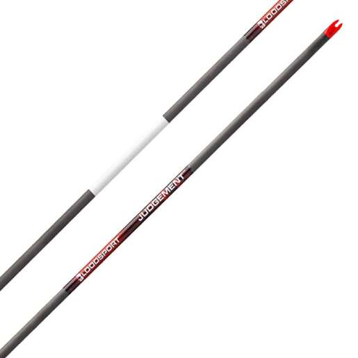 Bloodsport Judgement 400 spine Carbon Arrows – 12 Pack – Black