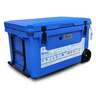 Blue Coolers Ark Series 110 Quart Wheeled Roto-Molded Cooler - Trademark Blue - Trademark Blue
