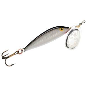 Blue Fox Minnow Inline Spinner - Silver/Plated Silver, 3/16oz