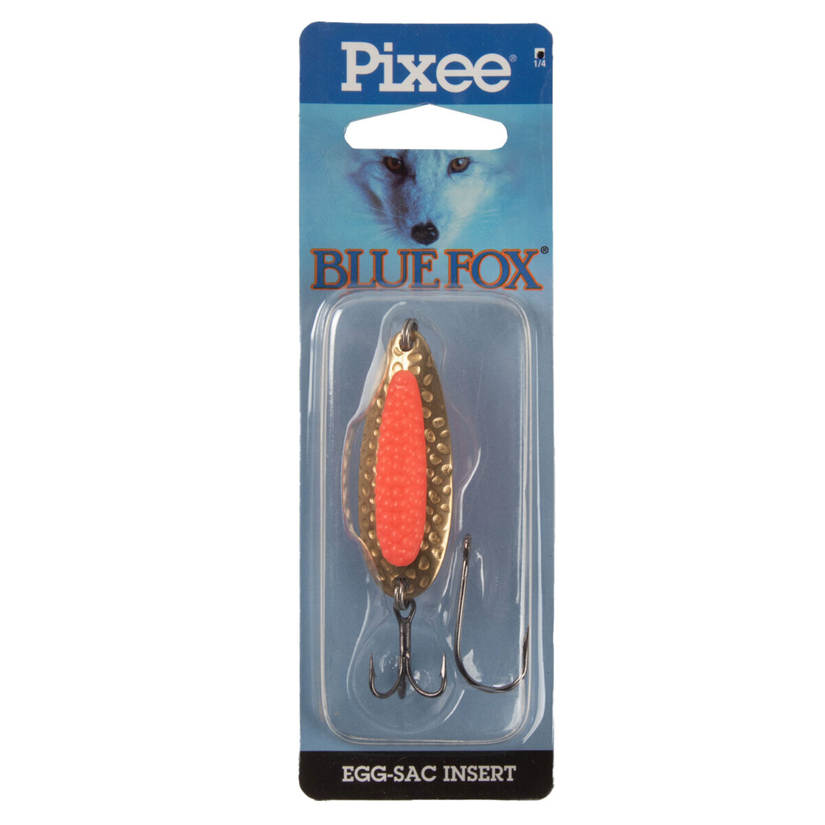 Blue Fox Pixee Casting Spoon - Gold/Fluorescent Orange, 1/4oz - Gold/Fluorescent Orange 2 Blue Fox Pixee Casting Spoon - Gold/Fluorescent Orange, 1/4oz - Gold/Fluorescent Orange 2