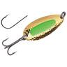 Blue Fox Pixee Casting Spoon - Gold Plated/Green Insert, 7/8oz - Gold Plated/Green Insert 4