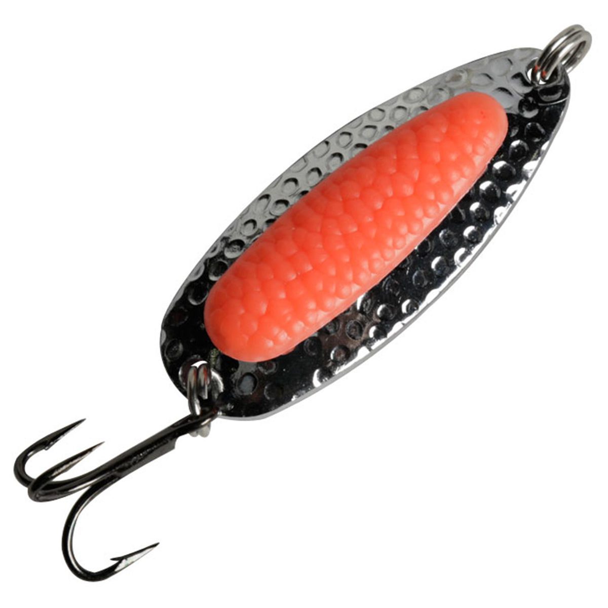 Blue Fox Pixee Casting Spoon - Silver/Fluorescent Orange, 1/4oz - Silver/Fluorescent Orange 2 Blue Fox Pixee Casting Spoon - Silver/Fluorescent Orange, 1/4oz - Silver/Fluorescent Orange 2