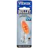Blue Fox Vibrax Bullet Inline Spinner - Flo.Yellow/Flo.Green/Silver UV, 3/8oz - Flo.Yellow/Flo.Green/Silver UV 3