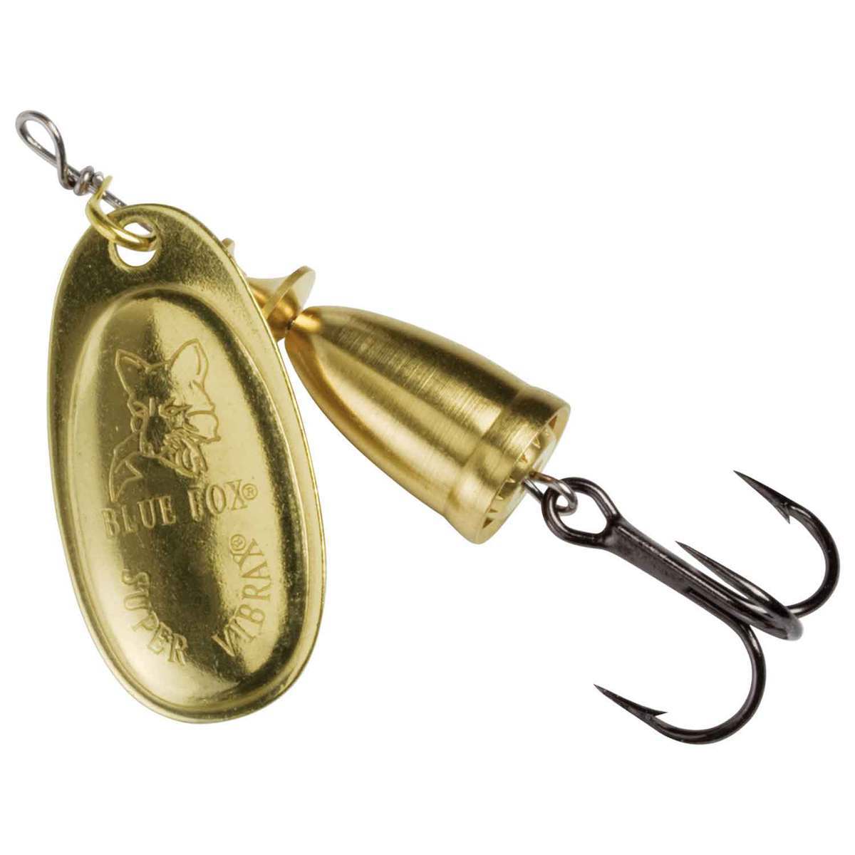 Blue Fox Vibrax Inline Spinner - Gold, 1/4oz | Sportsman's Warehouse