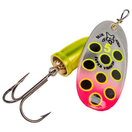 Blue Fox Classic Vibrax Inline Spinner – Hot Clown 3