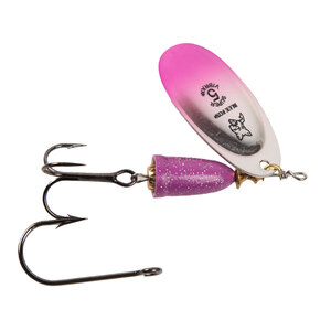 Blue Fox Vibrax Painted Inline Spinner - Cerise Purple Candyback, 7/16oz, 2-6ft