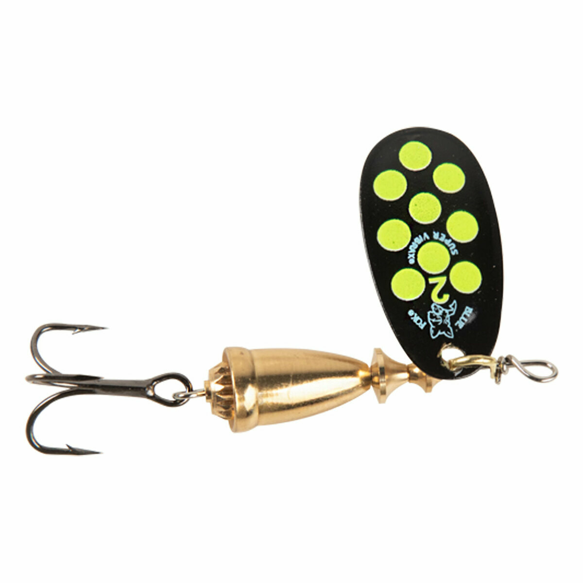 Blue Fox Vibrax Painted Inline Spinner - Hot Pepper, 7/16oz, 2-6ft - Hot Pepper 5 Blue Fox Vibrax Painted Inline Spinner - Hot Pepper, 7/16oz, 2-6ft - Hot Pepper 5