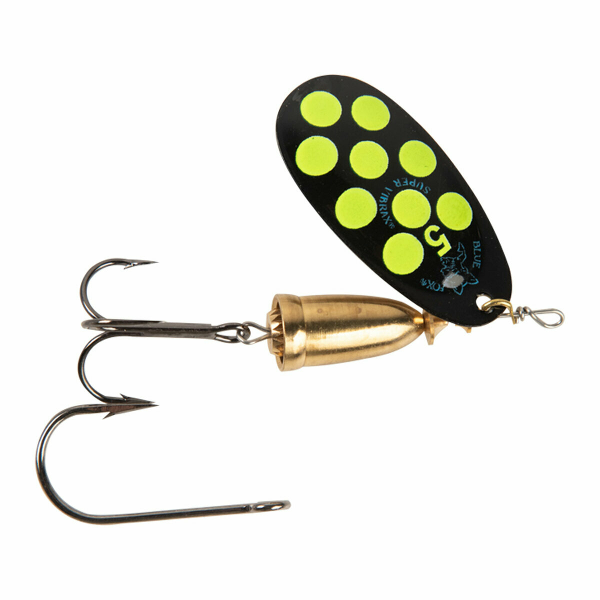 Blue Fox Vibrax Painted Inline Spinner - Hot Pepper, 7/16oz, 2-6ft - Hot Pepper 5 Blue Fox Vibrax Painted Inline Spinner - Hot Pepper, 7/16oz, 2-6ft - Hot Pepper 5