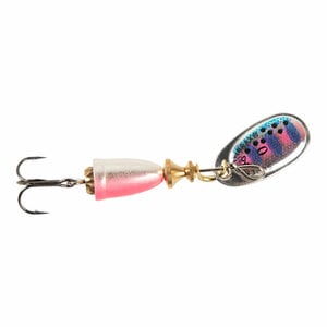 Blue Fox Vibrax Painted Inline Spinner - Rainbow Trout, 7/64oz, 2-6ft
