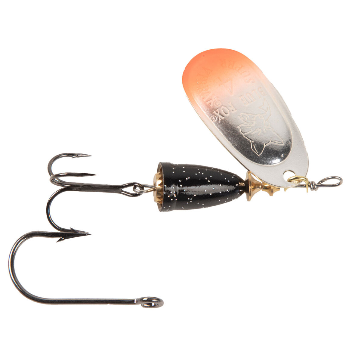 Blue Fox Vibrax Painted Inline Spinner - Red Tipped / Silver Flake, 1/4oz, 2-6ft - Red Tipped / Silver Flake 3 Blue Fox Vibrax Painted Inline Spinner - Red Tipped / Silver Flake, 1/4oz, 2-6ft - Red Tipped / Silver Flake 3