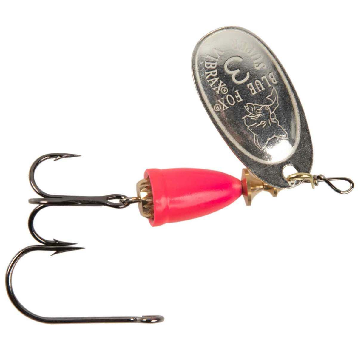 Blue Fox Vibrax Painted In Line Spinner - Silver/Hot Pink, 3/8oz - Silver/Hot Pink 4 Blue Fox Vibrax Painted In Line Spinner - Silver/Hot Pink, 3/8oz - Silver/Hot Pink 4