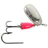 Blue Fox Vibrax Painted Inline Spinner - Silver/Hot Pink, 1/4oz, 2-6ft - Silver/Hot Pink 3