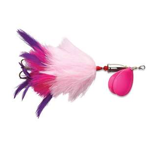 Blue Fox Vibrax Super Bou Tandem Blade Inline Spinner - Pink Purple, 1-3/8oz, 7-3/4in Blue Fox Vibrax Super Bou Tandem Blade Inline Spinner - Pink Purple, 1-3/8oz, 7-3/4in
