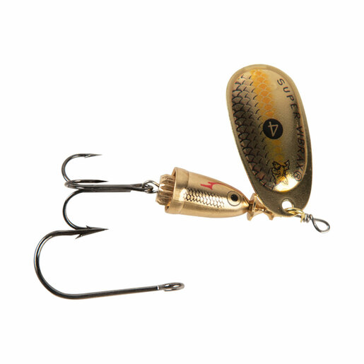 Blue Fox Vibrax Wildeye Inline Spinner – Silver Shiner 0