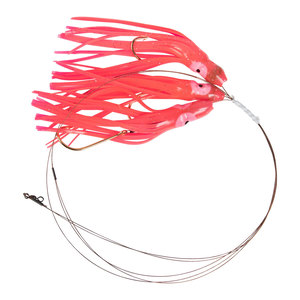 Blue Water Candy Spanish Rig Saltwater Trolling Rig - Pink, 1/8oz, 3in