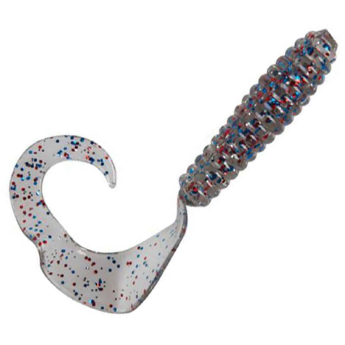 Blue Water Candy Swirl Tail Saltwater Soft Bait Blue Water Candy Swirl Tail Saltwater Soft Bait