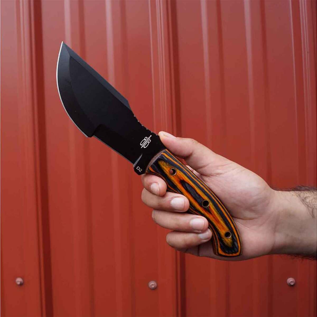 BnB Knives Tactical Bushcraft Tracker 5 inch Fixed Blade Knife - Blue BnB Knives Tactical Bushcraft Tracker 5 inch Fixed Blade Knife - Blue