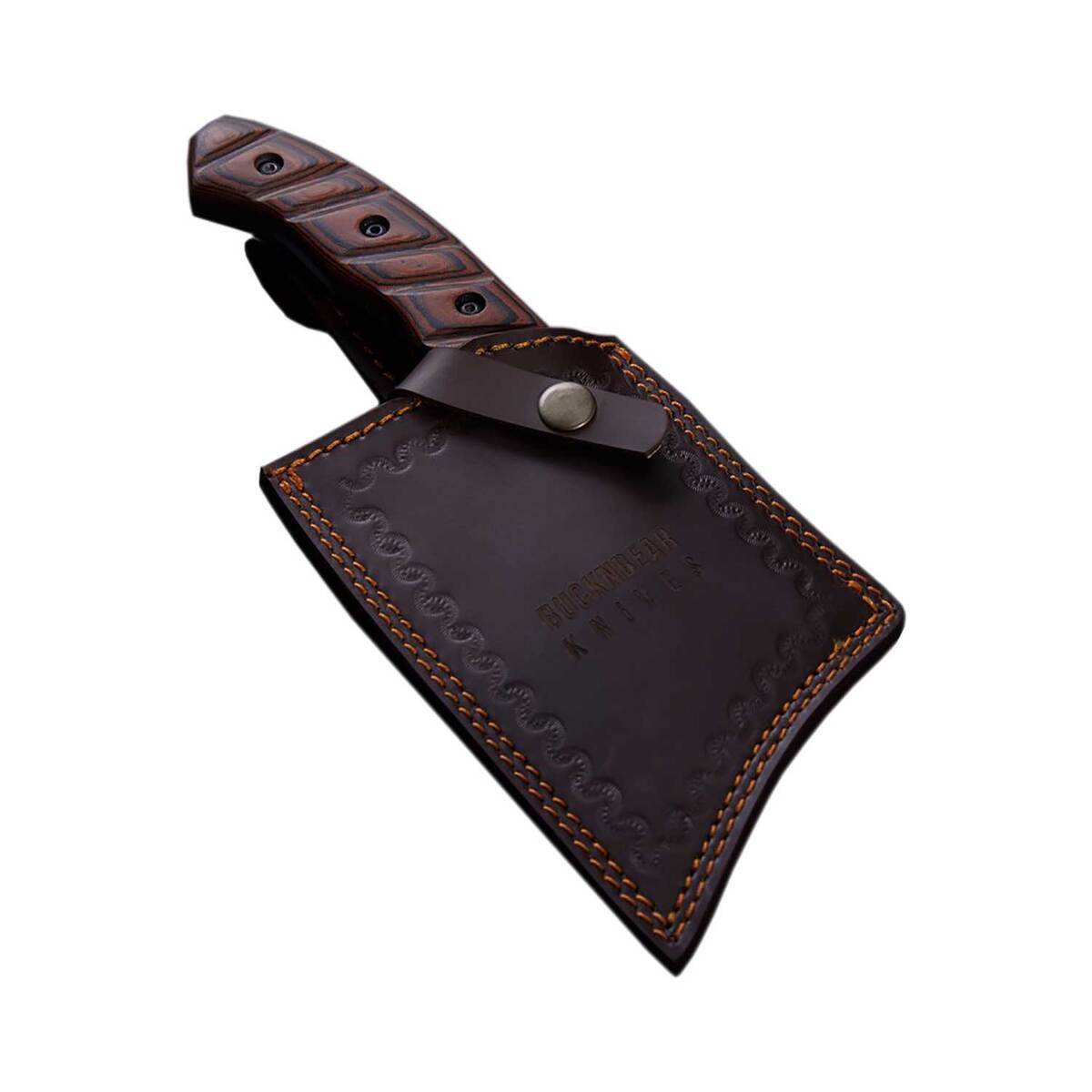 BNB Knives Tactical Chopper 6 inch Fixed Blade - Black - Black BNB Knives Tactical Chopper 6 inch Fixed Blade - Black - Black