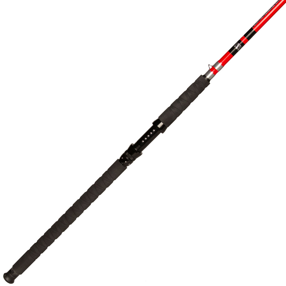 B n M Company Silver Catfish Elite Casting Rod - 7ft 6in, Medium Heavy Power, Fast Action, 1pc B n M Company Silver Catfish Elite Casting Rod - 7ft 6in, Medium Heavy Power, Fast Action, 1pc