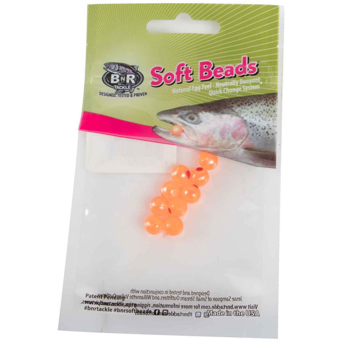 BNR Soft Beads Soft Egg - Creamsicle Stinkeye, 14mm - Creamsicle Stinkeye 14mm BNR Soft Beads Soft Egg - Creamsicle Stinkeye, 14mm - Creamsicle Stinkeye 14mm