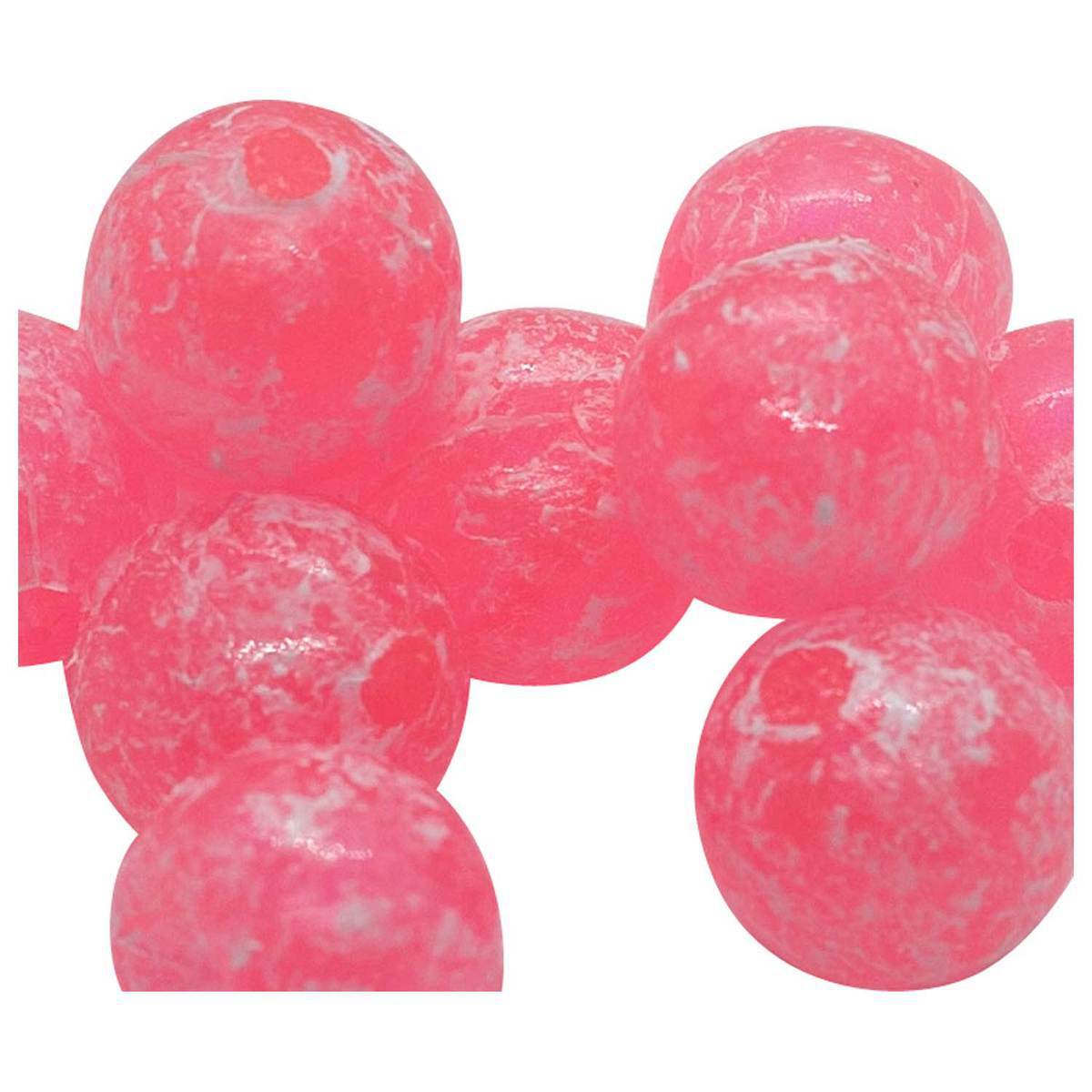 BNR Soft Beads Soft Egg - Mottled Pink, 12mm - Mottled Pink 12mm BNR Soft Beads Soft Egg - Mottled Pink, 12mm - Mottled Pink 12mm