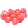 BNR Soft Beads Soft Egg - Mottled Red, 12mm - Mottled Red 12mm