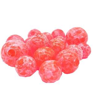 BNR Soft Beads Soft Egg - Mottled Red, 10mm