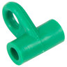 BNR Tackle EZ Slider - Green, 1/2in, Large - Green Large