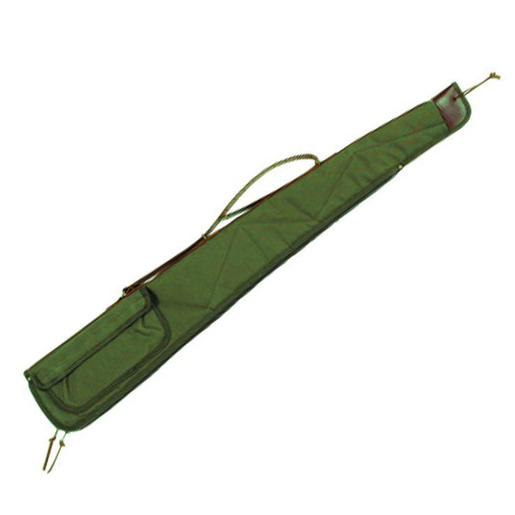 Bob Allen 52 -Inch Green Canvas Shotgun Case – Green