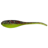 Bobby Garland Mo' Glo Baby Shad Soft Minnow Bait - Licorice/Chartreuse Pearl, 2in, 18pk - Licorice/Chartreuse Pearl