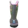 Bogs Girls' Slushie Reef Rain Pull On Boots - Gray - Size 13 - Gray 13