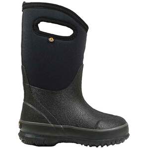 Bogs Youth Classic Handles Waterproof Pull On Boots