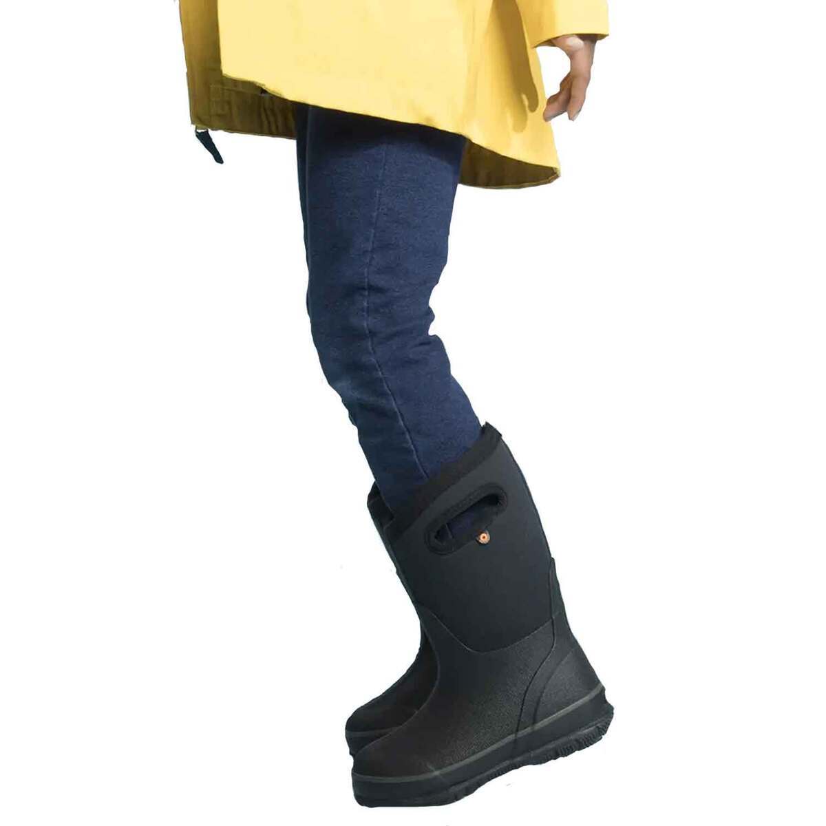 Bogs Youth Classic Handles 7mm Insulated Waterproof Rubber Boots Bogs Youth Classic Handles 7mm Insulated Waterproof Rubber Boots