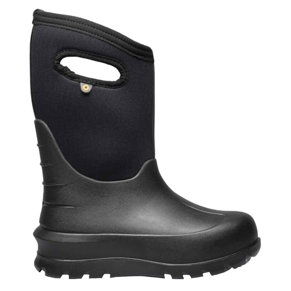 Bogs Youth Neo Classic Solid Winter Waterproof Pull on Boots Bogs Youth Neo Classic Solid Winter Waterproof Pull on Boots