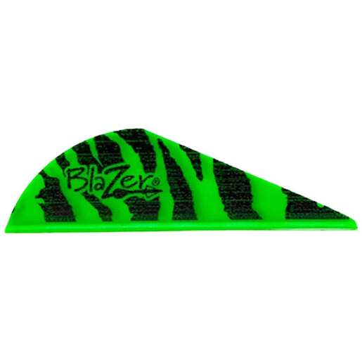 Bohning Blazer 2in Green Tiger Vanes – 100 pack – Green Tiger