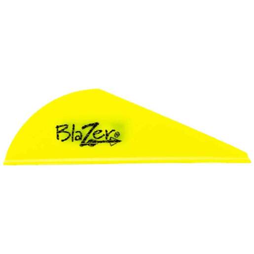 Bohning Blazer 2in Neon Yellow Vanes - 1000 pack - Yellow - Bohning