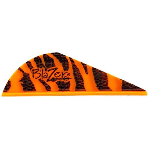 Bohning Blazer 2in Orange Tiger Vanes – 100 pack – Orange Tiger