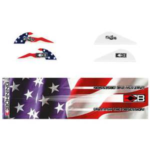 Bohning Blazer American Flag Wrap/Vane Combo
