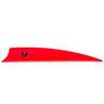 Bohning Bolt 3.5in Red Vanes - 100 Pack - Red