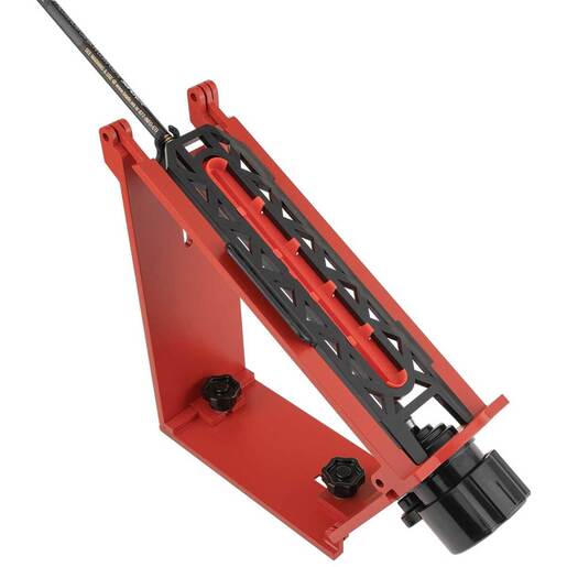 Bohning Frontier Fletching Jig – Red 4in x 3in x 9in