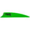 Bohning X3 2.25in Neon Green Vanes - 100 Pack - Green