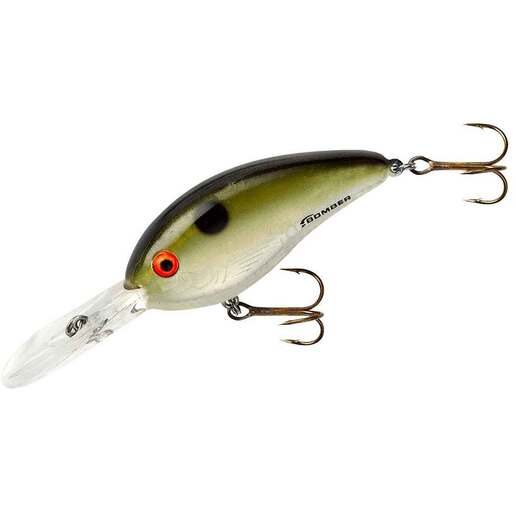 Bomber Fat Free Fingerling Crankbait - Chartreuse Blue 6