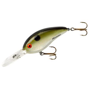Bomber Fat Free Fingerling Crankbait - D Tennessee Shad, 3/8oz, 2-3/8in, 8-10ft