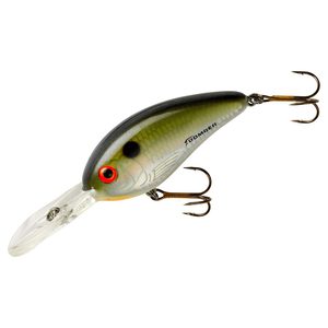 Bomber Fat Free Shad Jr. Crankbait - D Tennessee Shad, 1/2oz, 2-1/2in, 8-14ft